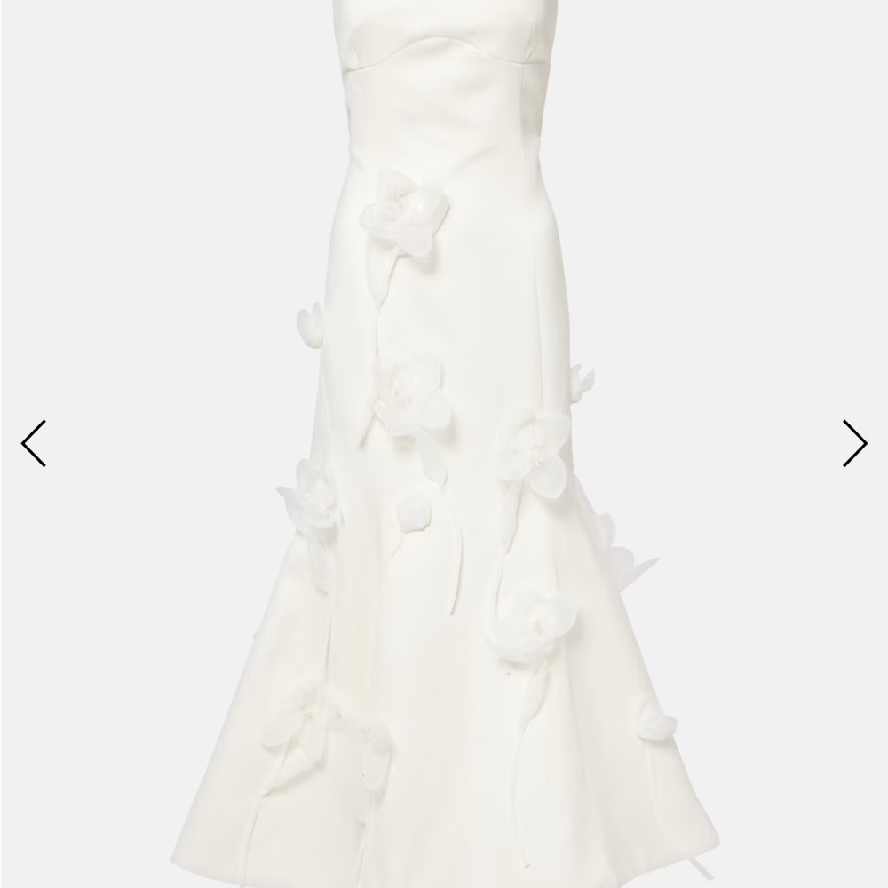 ROTATE Birger Christensen Appliqué Dress